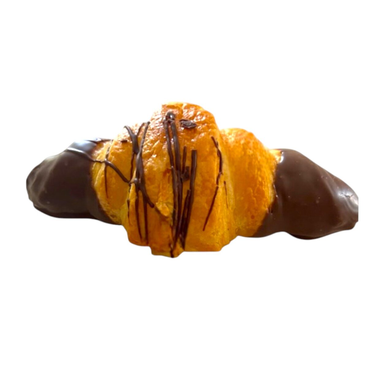 Croissant farcit de xocolata amb avellanes