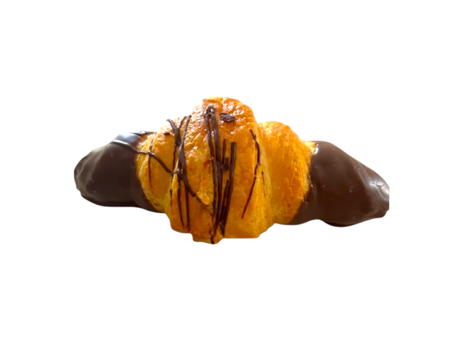 Croissant farcit de xocolata amb avellanes