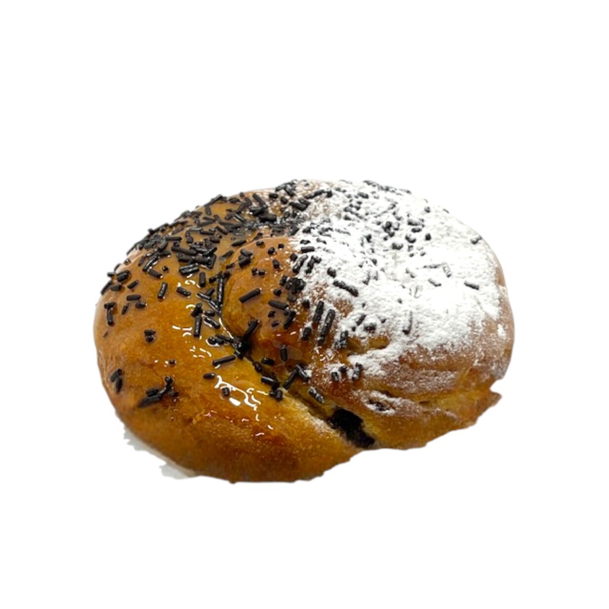 Ensaïmada amb crema de xocolata