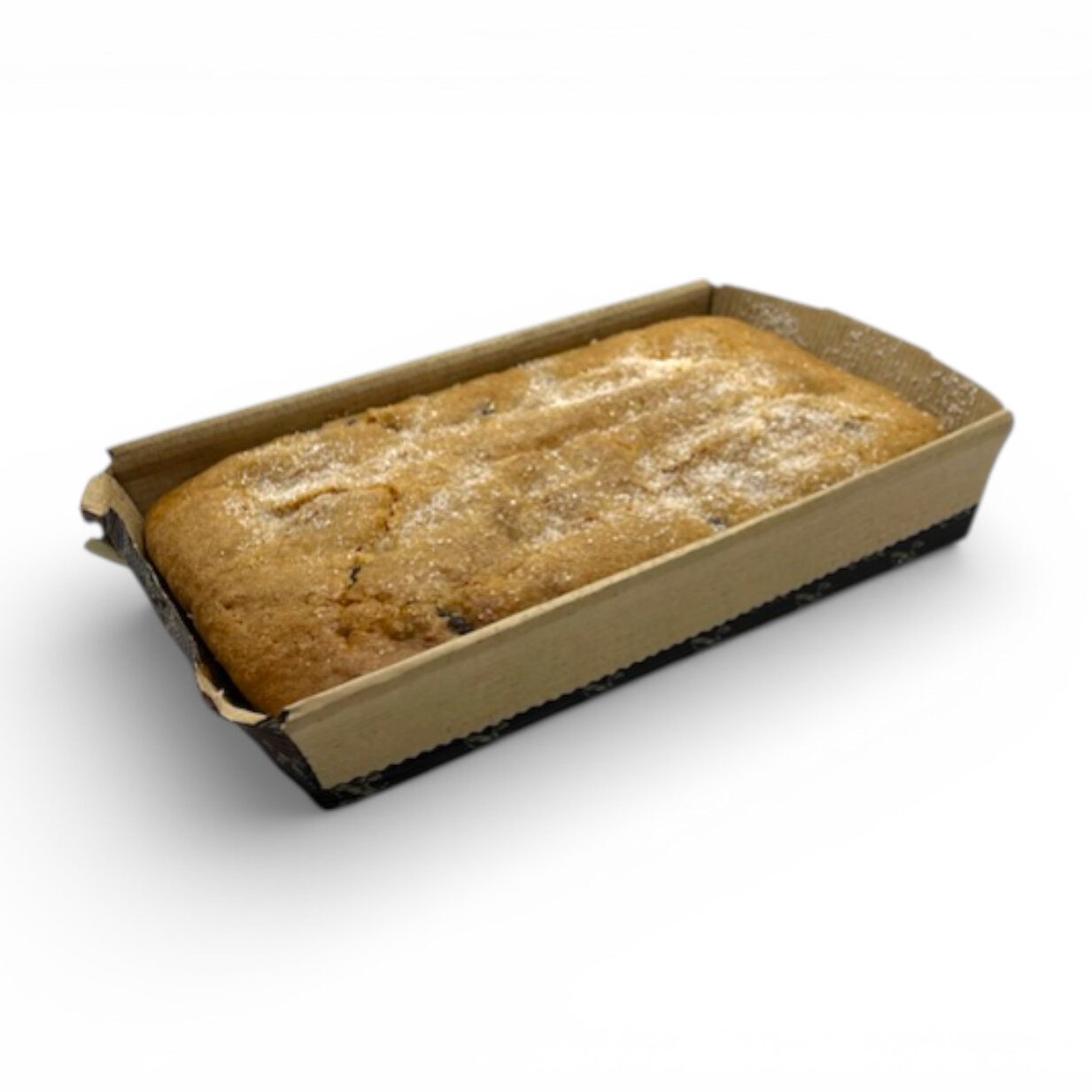 Coca de magdalena con chips de xocolata