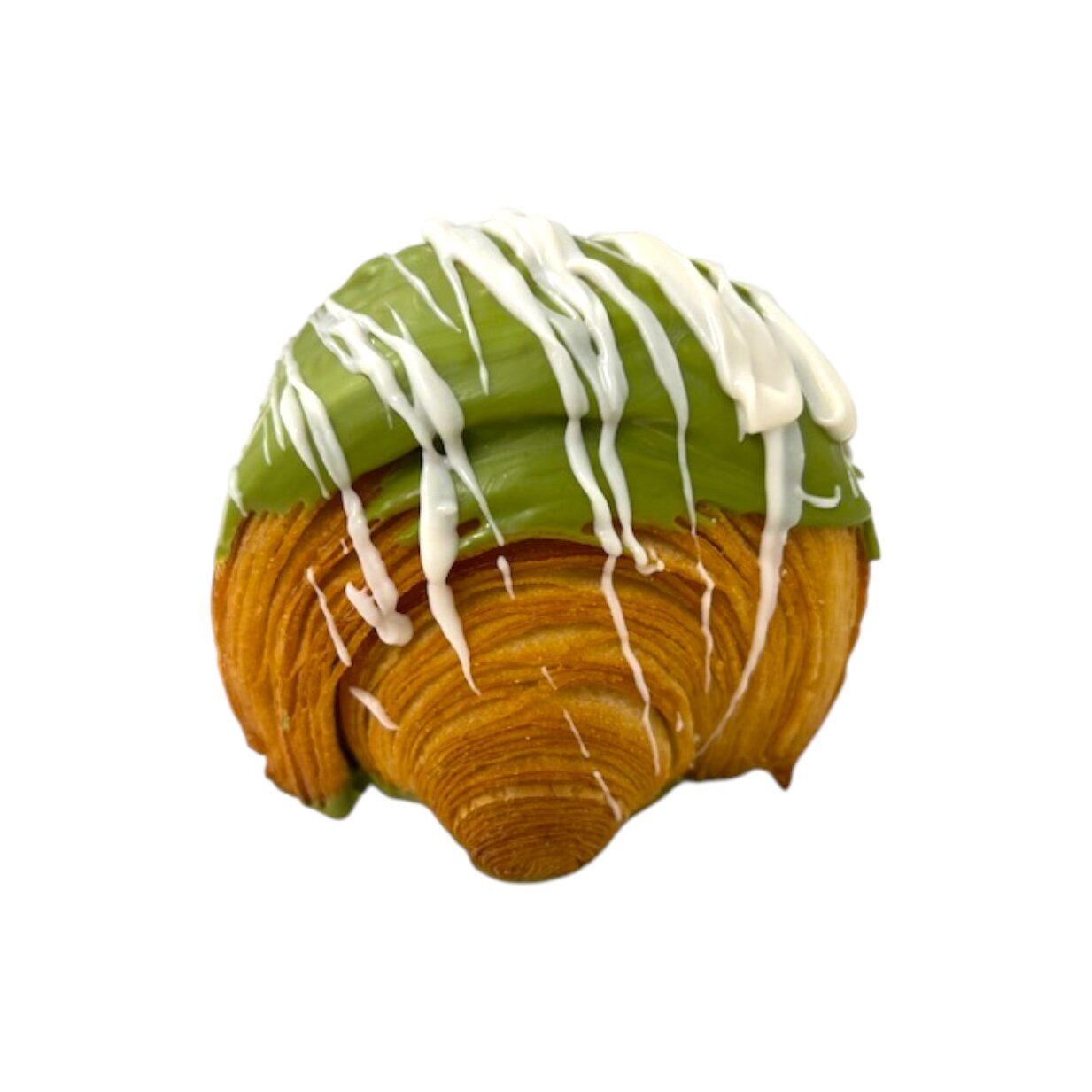 Cruroll farcit de crema de festucs